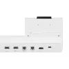 Prijungimo dėklas Samsung Flip4 Tray pilka/balta USB Type-A Type-B Type-C