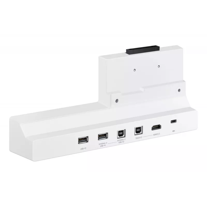 Prijungimo dėklas Samsung Flip4 Tray pilka/balta USB Type-A Type-B Type-C