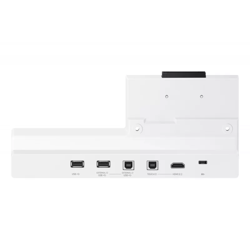 Prijungimo dėklas Samsung Flip4 Tray pilka/balta USB Type-A Type-B Type-C