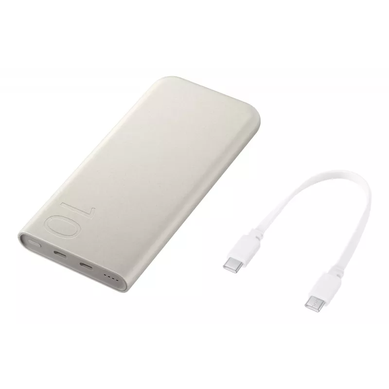 Samsung EB-P3400XUE belaidis įkroviklis, ličio jonų, 10000 mAh, smėlio spalvos