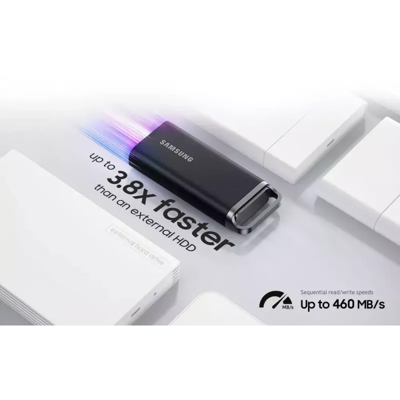 Samsung T5 EVO 2TB nešiojamas SSD diskas USB 3.2 Gen 1 MU-PH2T0S