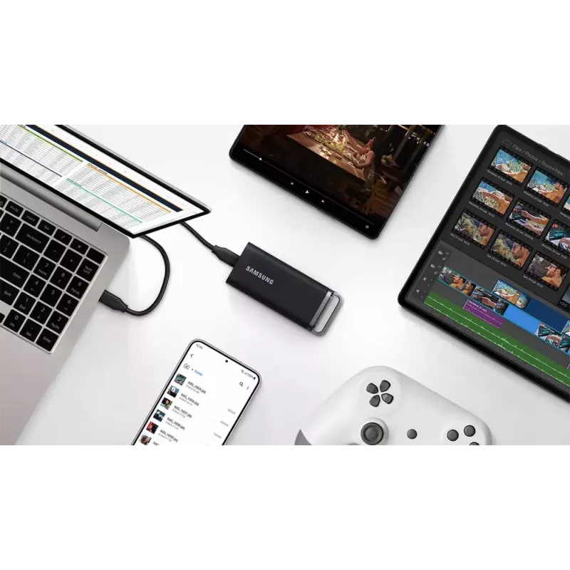 Samsung T5 EVO 2TB nešiojamas SSD diskas USB 3.2 Gen 1 MU-PH2T0S