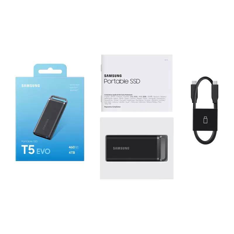 Samsung MU-PH4T0S 4 TB 3.2 Gen 1 (3.1 Gen 1) Juoda