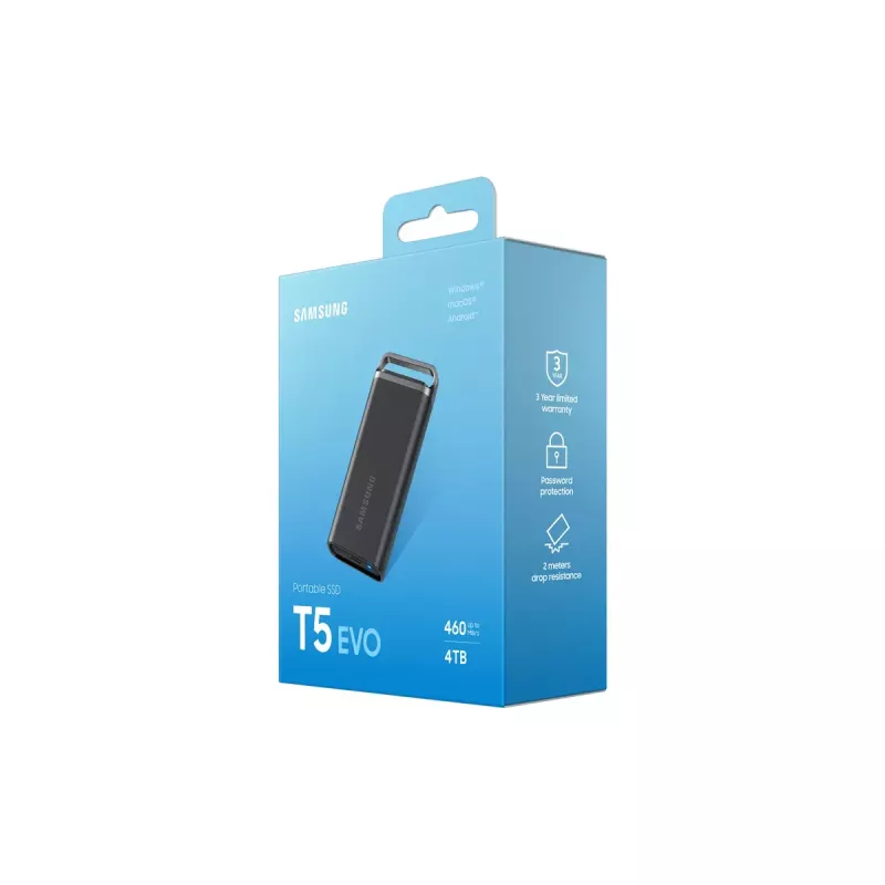 Samsung MU-PH4T0S 4 TB 3.2 Gen 1 (3.1 Gen 1) Juoda