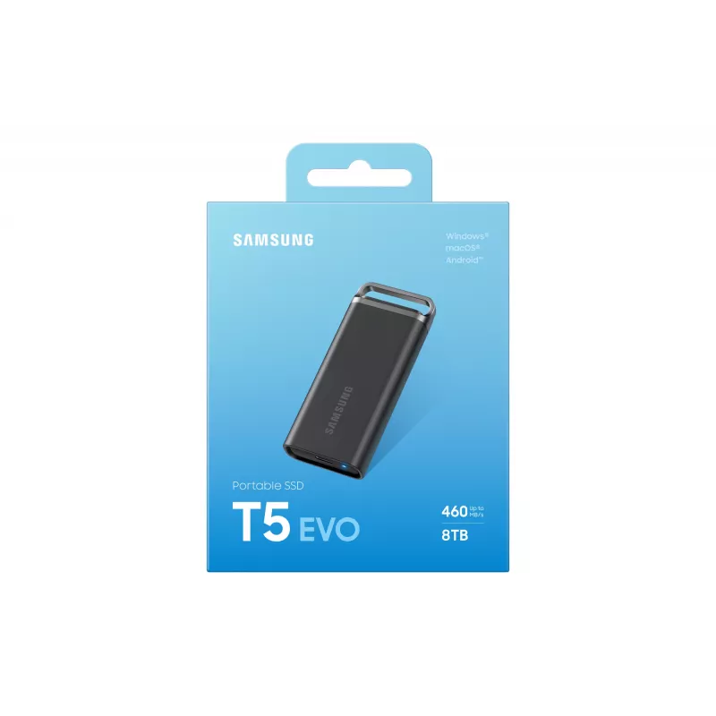 Samsung MU-PH8T0S 8 TB 3.2 Gen 1 (3.1 Gen 1) Juoda