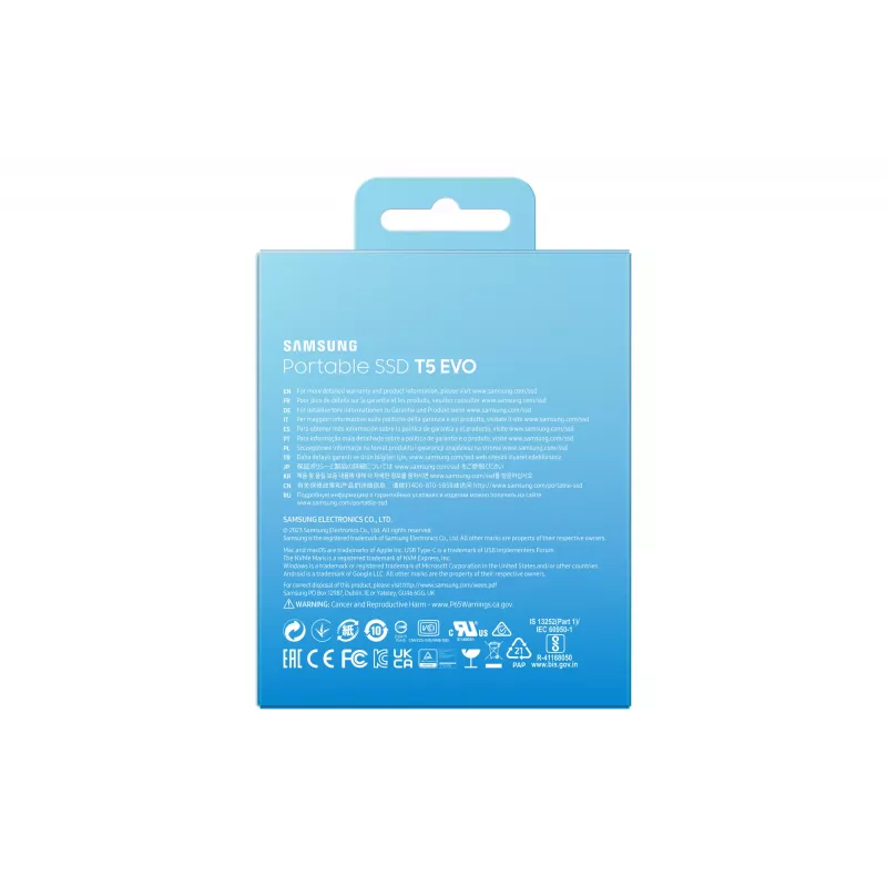 Samsung MU-PH8T0S 8 TB 3.2 Gen 1 (3.1 Gen 1) Juoda