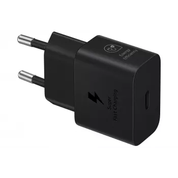 Samsung EP-T2510 25W USB‑C greitasis kroviklis, juodas, 1 m laidas
