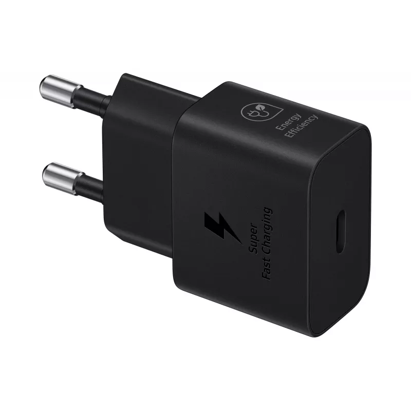 Samsung EP-T2510 25W USB‑C greitasis kroviklis, juodas, 1 m laidas
