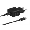 Samsung EP-T2510 25W USB‑C greitasis kroviklis, juodas, 1 m laidas