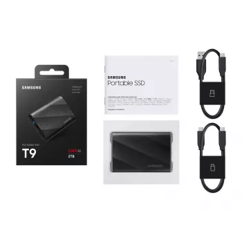 Samsung MU-PG2T0B 2 TB USB Type-C USB 3.2 Gen 2x2 juodas