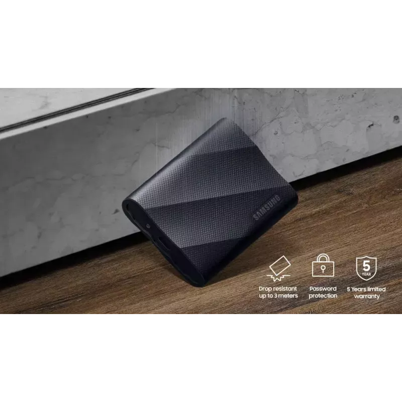 Samsung MU-PG2T0B 2 TB USB Type-C USB 3.2 Gen 2x2 juodas