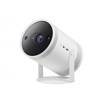 Ultra trumpo fokusavimo DLP 1080p projektorius Samsung SP-LFF3CLAXXXH – 30–100 col. (0,8–2,7 m), Wi‑Fi 5, HDR10+, HLG, 5W RMS, 1,4 kg, Baltas