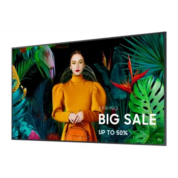 Samsung QH75C skaitmeninis ženklas (digital signage) 190,5 cm (75 colių) LCD Wi-Fi 700 cd/m² 4K Ultra HD juodas Tizen 24/7