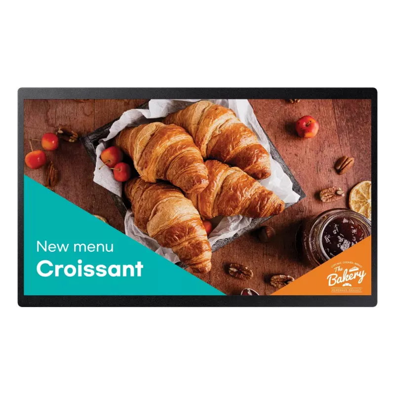 Samsung QB24C skaitmeninės reklamos ekranas 24 colių LED Full HD su Tizen ir Wi-Fi