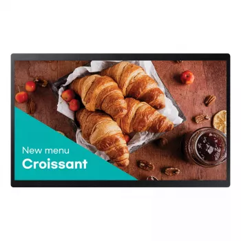 Samsung QB24C skaitmeninės reklamos ekranas 24 colių LED Full HD su Tizen ir Wi-Fi