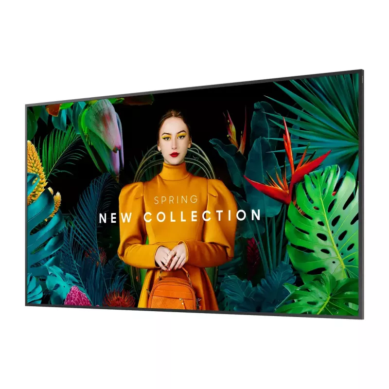 Samsung QM43C skaitmeninis informacinis ekranas 109,2 cm (43 col.) LCD Wi-Fi 500 cd/m² 4K Ultra HD juodas su integruotu procesoriumi Tizen 7.0 24/7