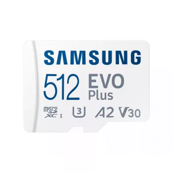 Flash atmintis Samsung 512GB MicroSDXC UHS-I MB-MC512S