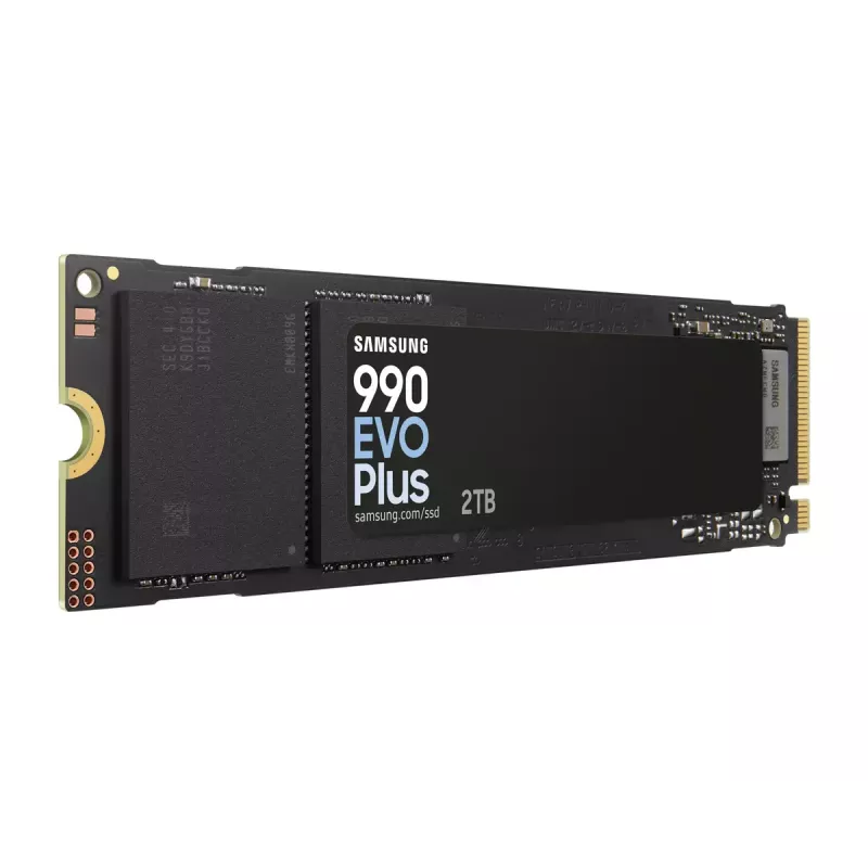 SSD M.2 2280 2 TB Samsung 990 EVO Plus (MZ-V9S2T0) PCIe 4.0 NVMe 7150/6300 MB/s, V-NAND TLC, 256-bit AES