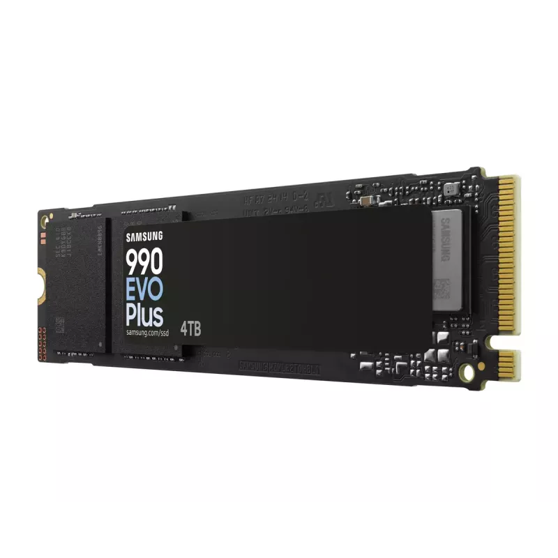 Samsung 990 EVO Plus 4 TB M.2 NVMe SSD (M.2 2280) PCIe 4.0, 7150/6300 MB/s, V-NAND TLC