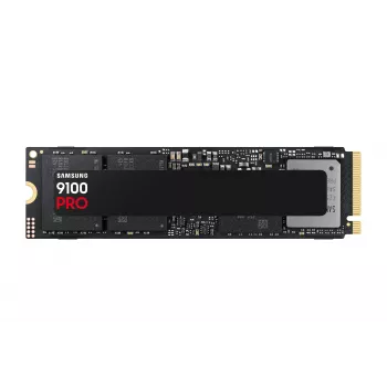 SSD M.2 Samsung 9100 PRO 4 TB PCIe 5.0 NVMe — 2280, Skaitymas 14800 MB/s, Rašymas 13400 MB/s, V-NAND TLC