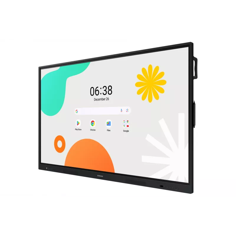 Samsung WA65F interaktyvi lenta 165,1 cm (65 colių) 3840 x 2160 pikselių Liečiamas ekranas Juoda