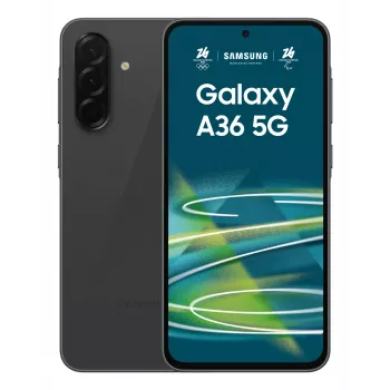 Išmanusis telefonas Samsung Galaxy A36 6,7 colio 256 GB Juodas, 8 GB RAM, 5G, IP67, Super AMOLED 120 Hz