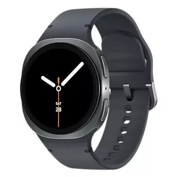 Samsung Galaxy Watch 8 3.3 cm (1.3 colio) AMOLED 40 mm Skaitmeninis 438 x 438 pikselių Liečiamas ekranas Grafito spalva Wi-Fi GPS (palydovas)