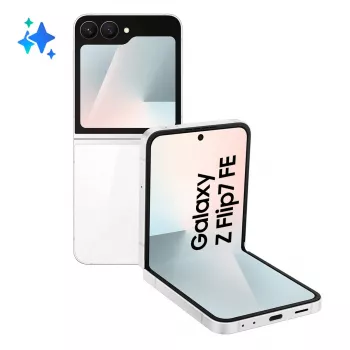 Samsung Galaxy Z Flip7 FE 17 cm (6,7 colio) 5G 8 GB 128 GB 4000 mAh Baltas