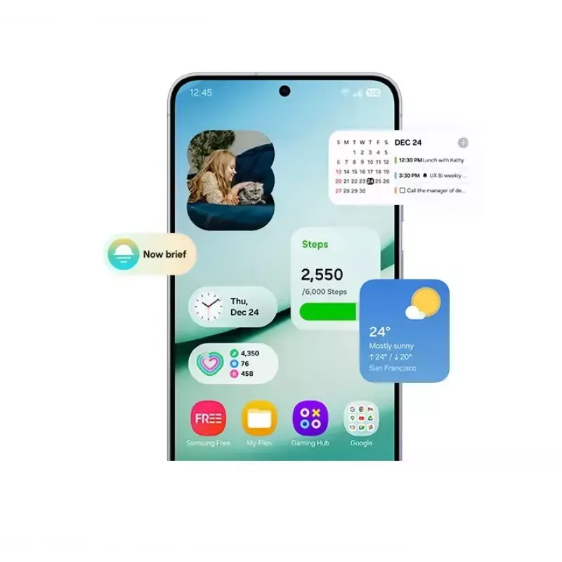 Išmanusis telefonas Samsung Galaxy S25 FE 6,7 colių 128 GB Mėlynas