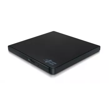 HITACHI-LG DATA STORAGE Slim nešiojamas DVD rašytuvas GP57EB40, USB 2.0, juodas