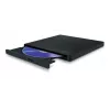 HITACHI-LG DATA STORAGE Slim nešiojamas DVD rašytuvas GP57EB40, USB 2.0, juodas