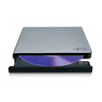 HITACHI-LG DATA STORAGE Slim nešiojamas DVD įrašytuvas - GP57EB40 - USB 2.0 - Sidabrinis