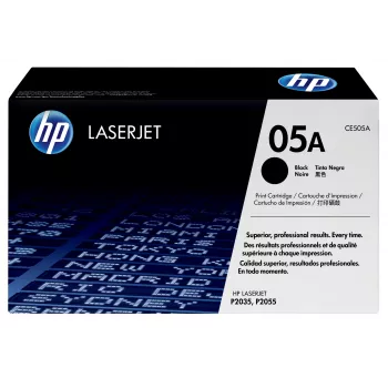HP 05A juodas originalus LaserJet kasetė, 2300 puslapių, 1 vnt.