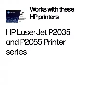 HP 05A juodas originalus LaserJet kasetė, 2300 puslapių, 1 vnt.