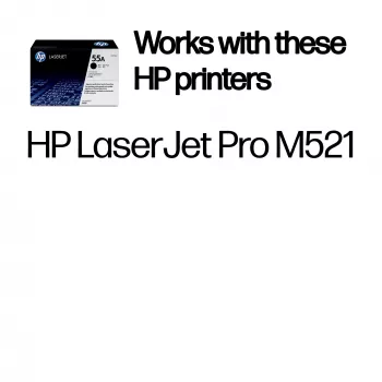 HP 55A Original Juoda LaserJet kasetė, 6000 puslapių
