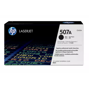 HP 507A juoda originali lazerinė kasetė