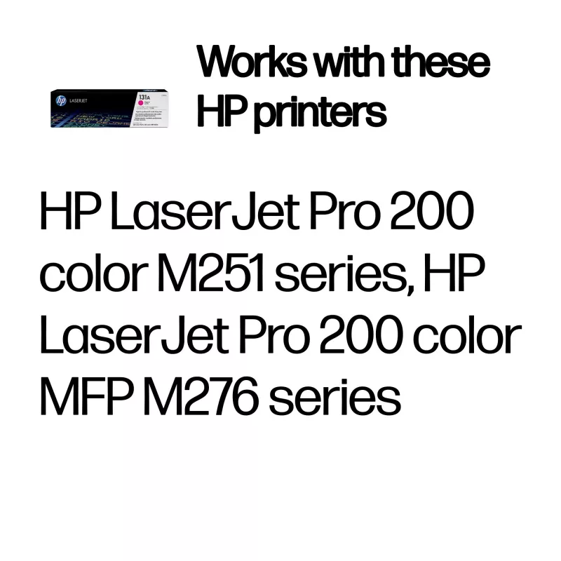 HP 131A purpurinis originalus LaserJet kasečių toneris, 1800 puslapių, 1 vnt.