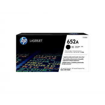 HP 652A juodas originalus LaserJet tonerio kasetė, 11500 puslapių, 1 vnt.