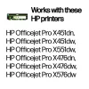 HP 970XL didelės talpos juoda originali kasetė, juoda, 1 vnt., 9200 puslapių
