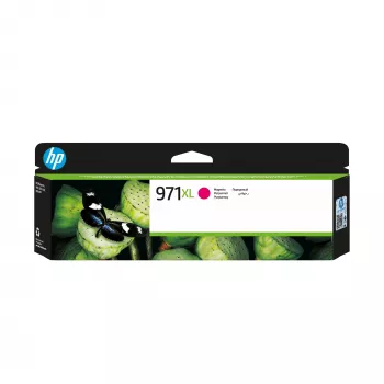 Originali HP 971XL didelės išeigos rašalo kasetė, purpurinė (CN627AE)
