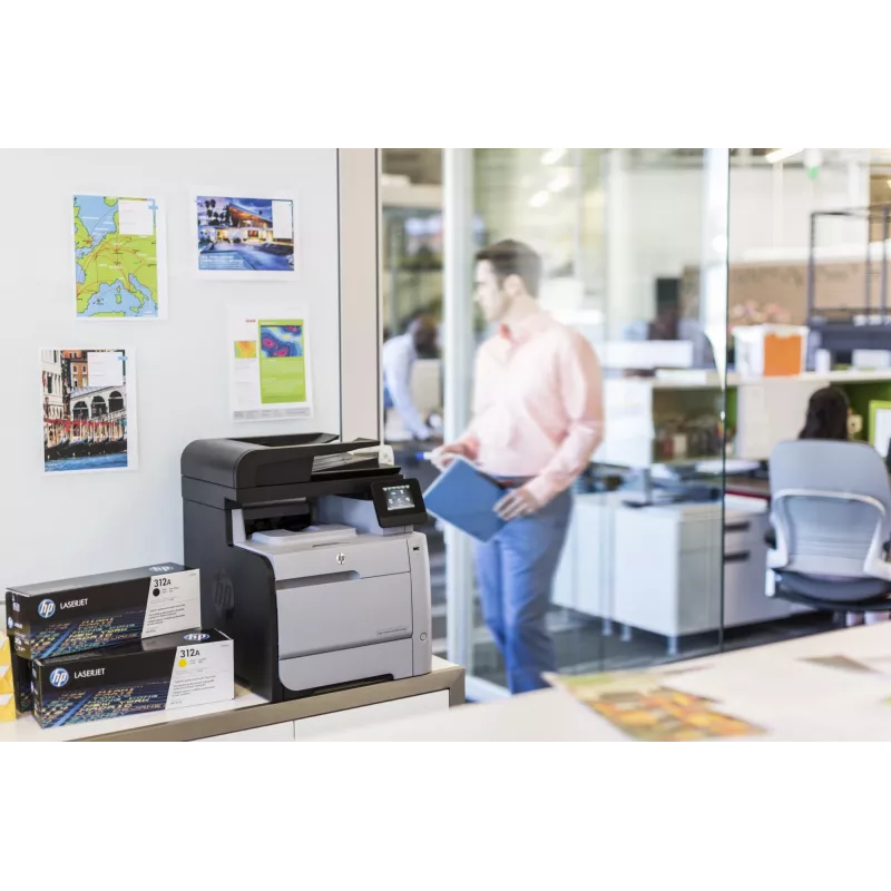 HP 312A geltonas LaserJet tonerių kasetė, 2700 puslapių, geltona