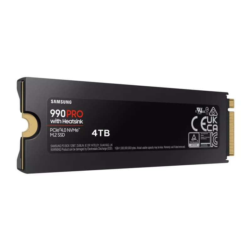 SSD diskas Samsung 990 Pro 4 TB M.2 PCI Express 4.0 NVMe V-NAND TLC