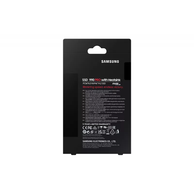 SSD diskas Samsung 990 Pro 4 TB M.2 PCI Express 4.0 NVMe V-NAND TLC