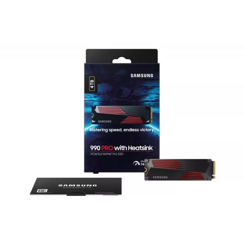 SSD diskas Samsung 990 Pro 4 TB M.2 PCI Express 4.0 NVMe V-NAND TLC