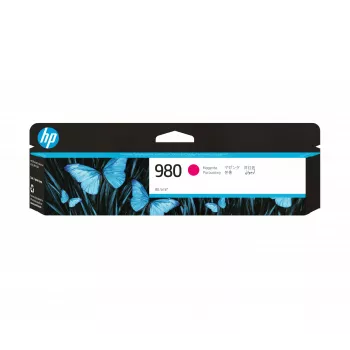 Kasetė HP Ink Nr. 980 HP980 HP 980 rausvai raudona (magenta)