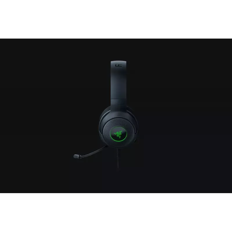 RAZER Kraken V3 X – belaidės ausinės su mikrofonu, USB Type-A, juodos
