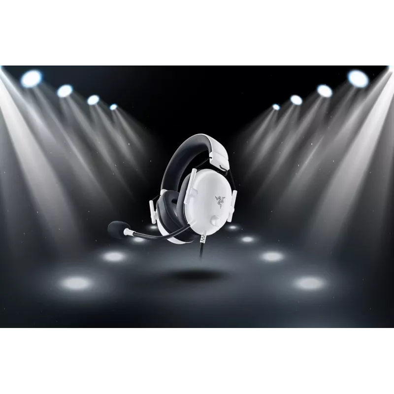 RAZER Blackshark V2 X ausinės - Stereo - 3,5 mm - Baltos - Daugiaplatforminės