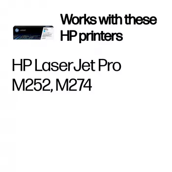 HP 201A Cyan Original LaserJet kasetė su dažais