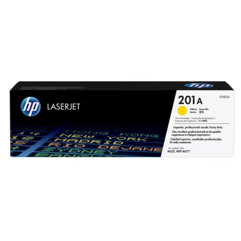 Tonerių kasetė HP CF402A 201A geltona 1400 puslapių