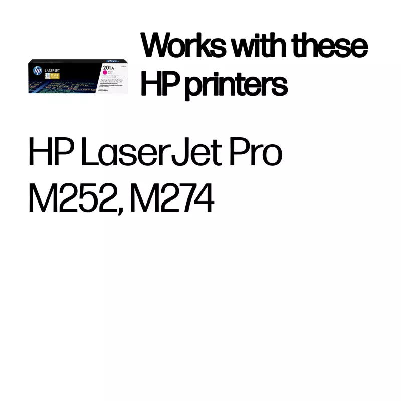HP 201A raudonas originalus lazerinio spausdintuvo kasetė
